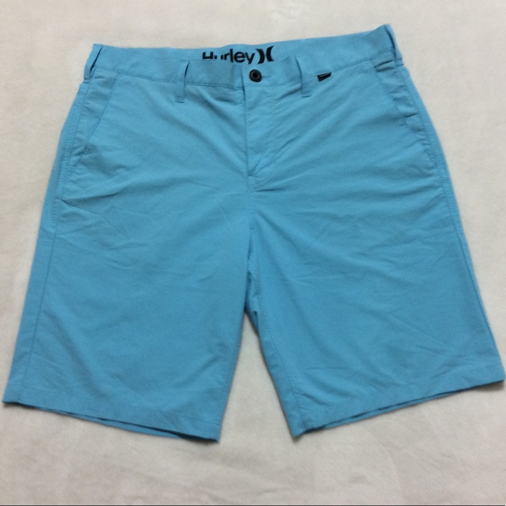 Men’s Hurley Light Blue Walking Shorts Size 34